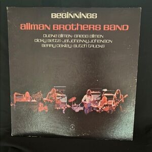 'Beginnings' Vinyl Record - Black Cover